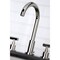 Kingston Brass FSC8929CML Manhattan Widespread Bathroom Faucet W/ Brass Pop-Up, Nickel FSC8929CML - alternate 6